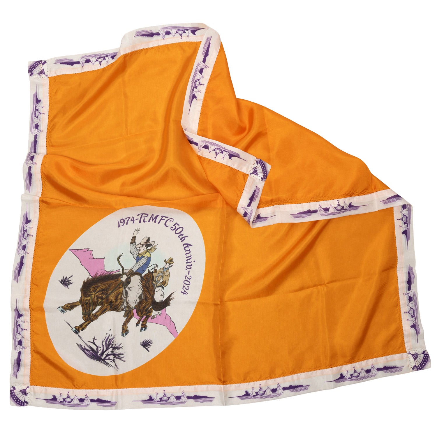Limited Edition: RMFB x MJ: Bandana "50th Anniversary" aus reiner Seide